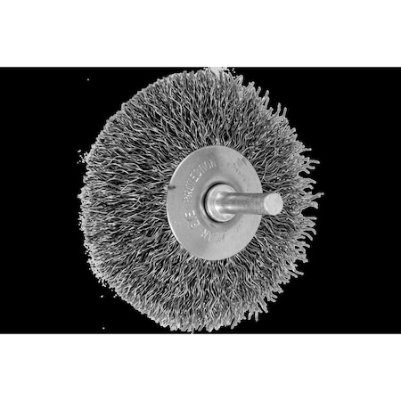 Pferd Mtd Flared Cup Brush, .014 CS Wire, 3 82863